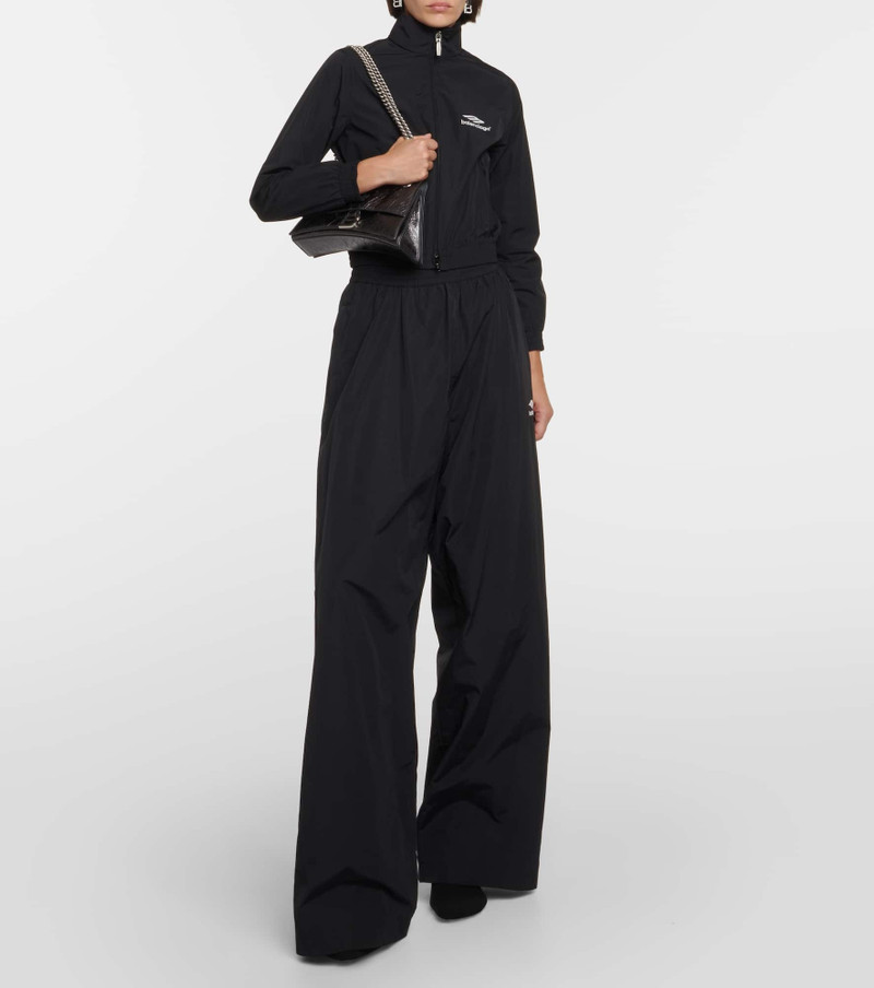 BALENCIAGA 3B Sports Icon poplin track pants outlook