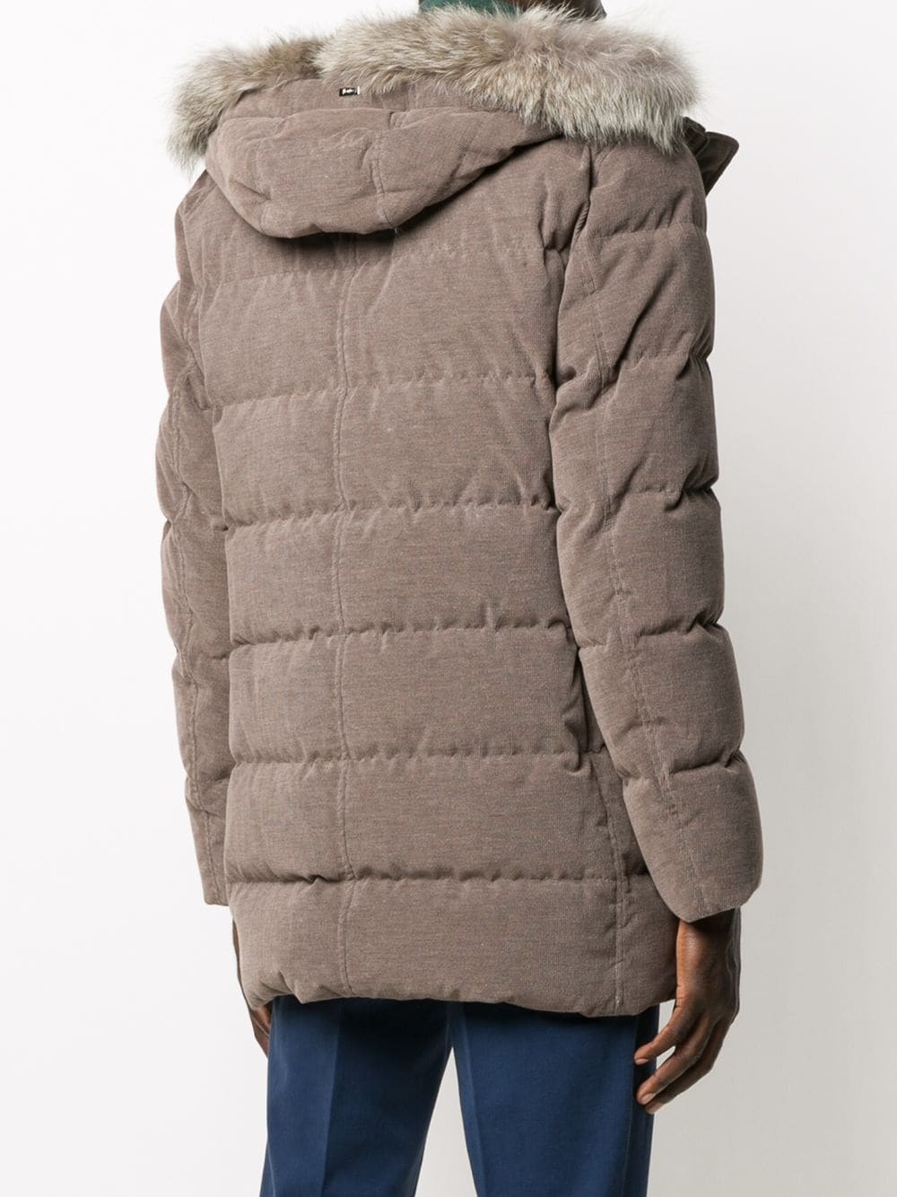 hooded padded coat - 4