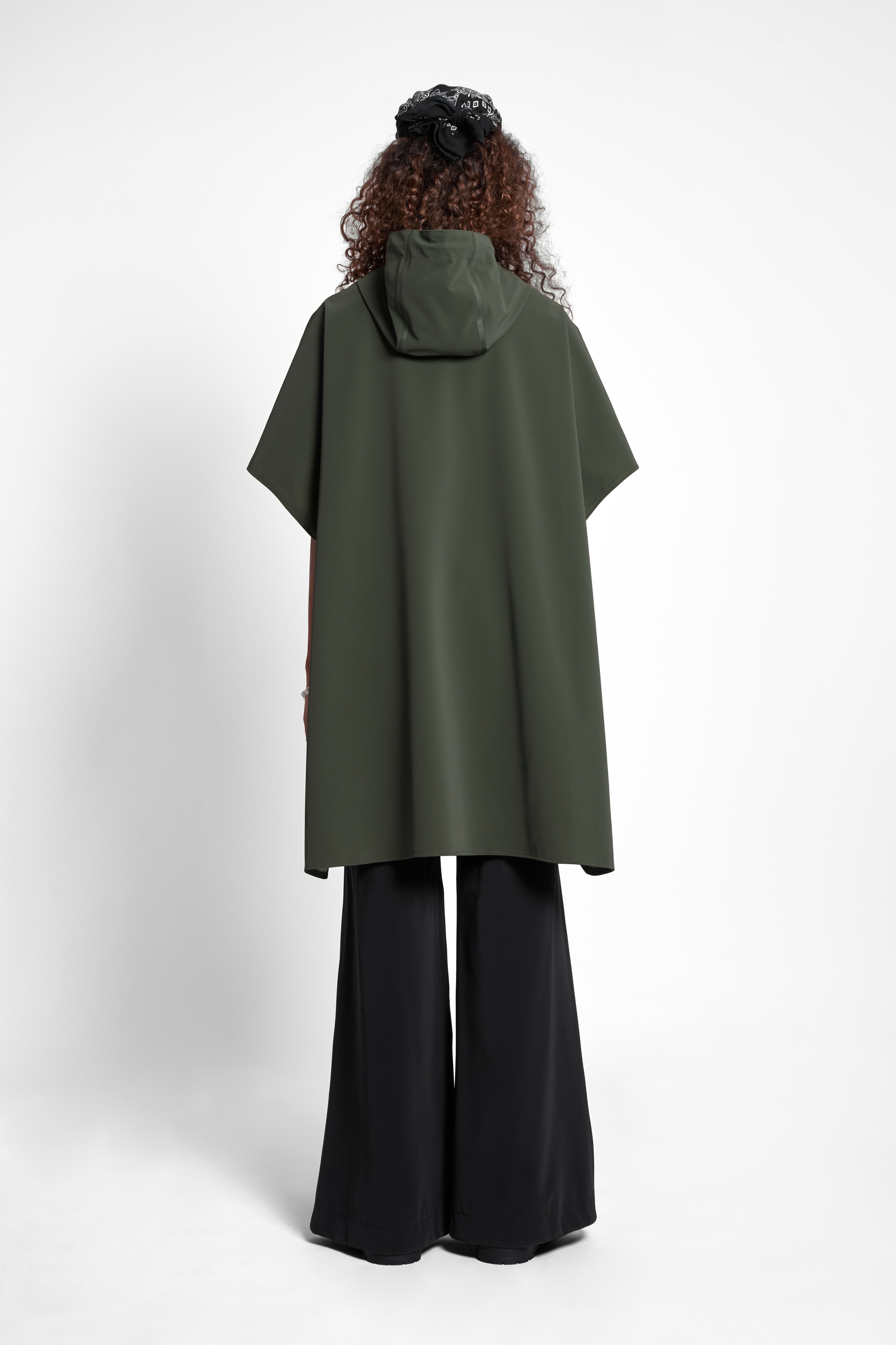 Lomma Matte Poncho Green - 4