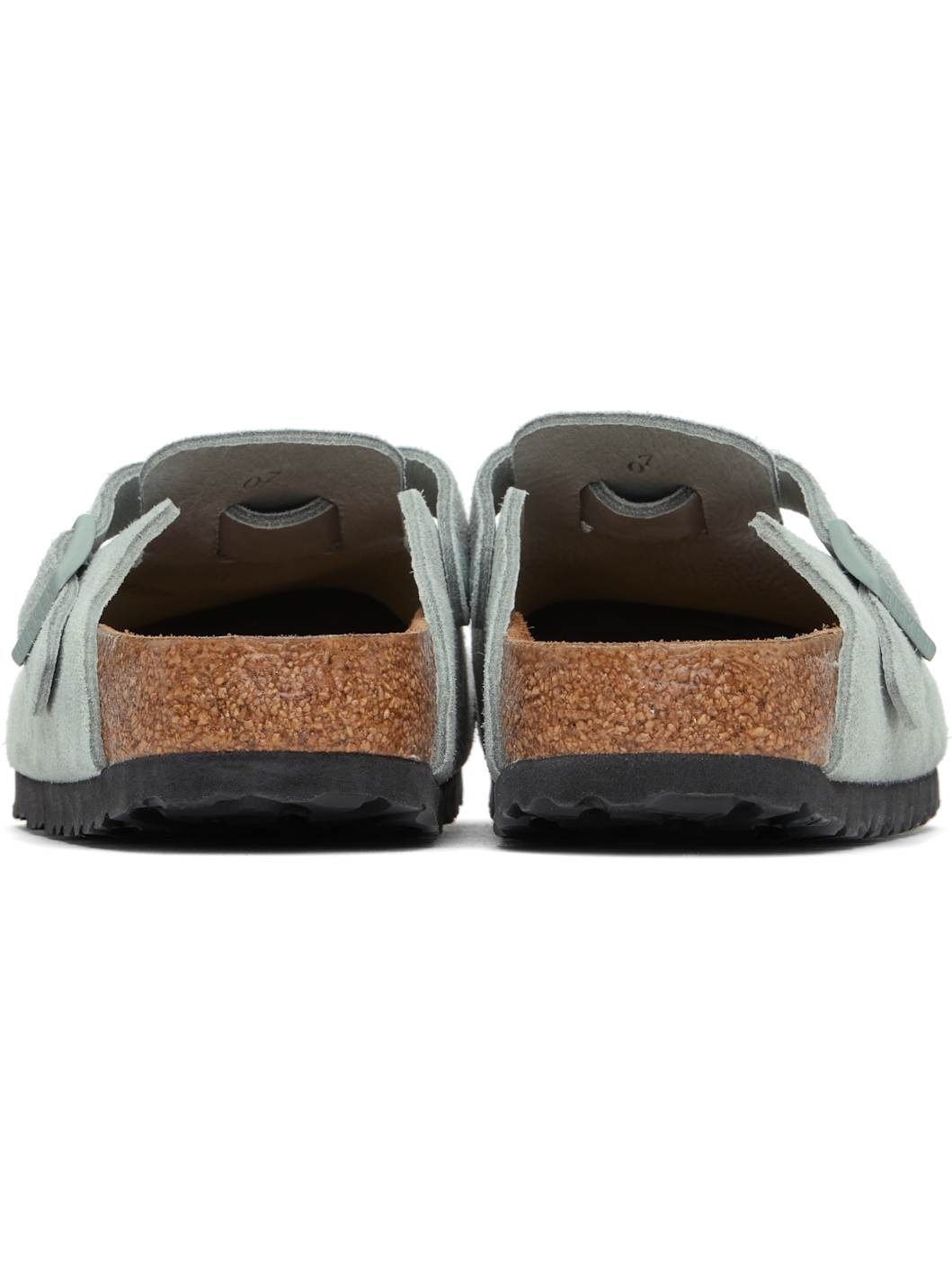 Gray Narrow Boston Soft Footbed Slip-on Loafers - 2