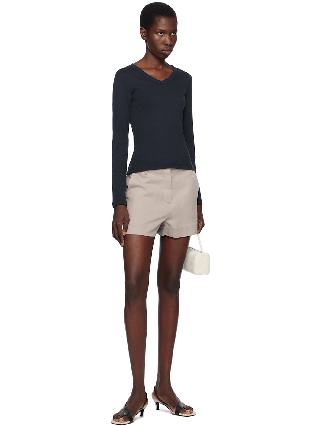 Navy Jill Longsleeve T-shirt - 4