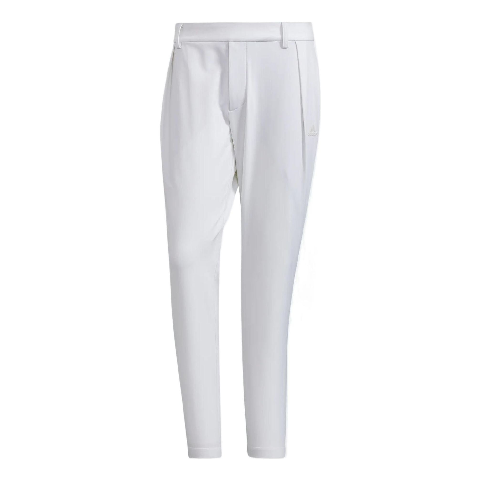 Men's adidas Solid Color Cone Pants Sports Pants/Trousers/Joggers White HB3586 - 1