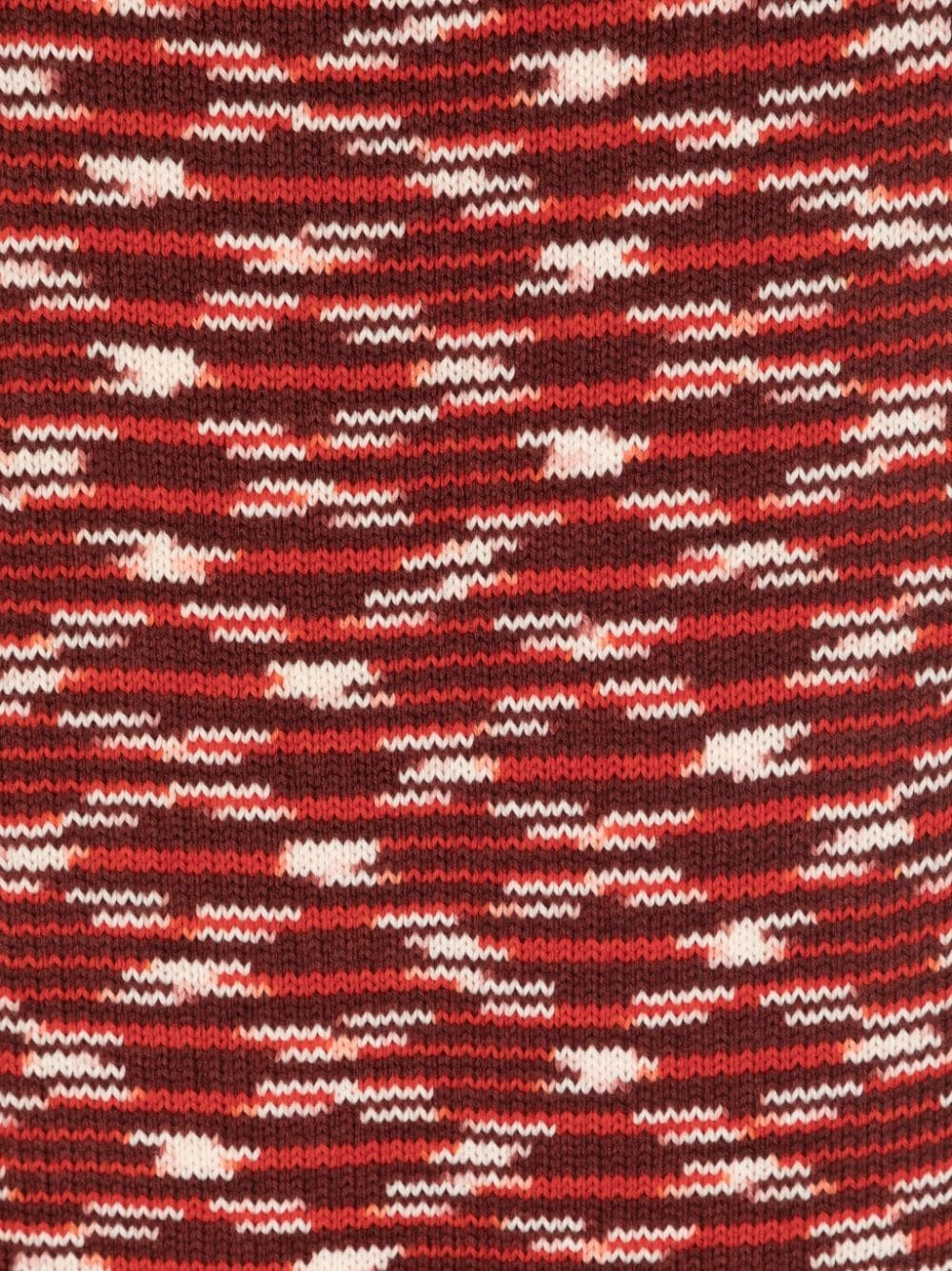intarsia-knit wool scarf - 2