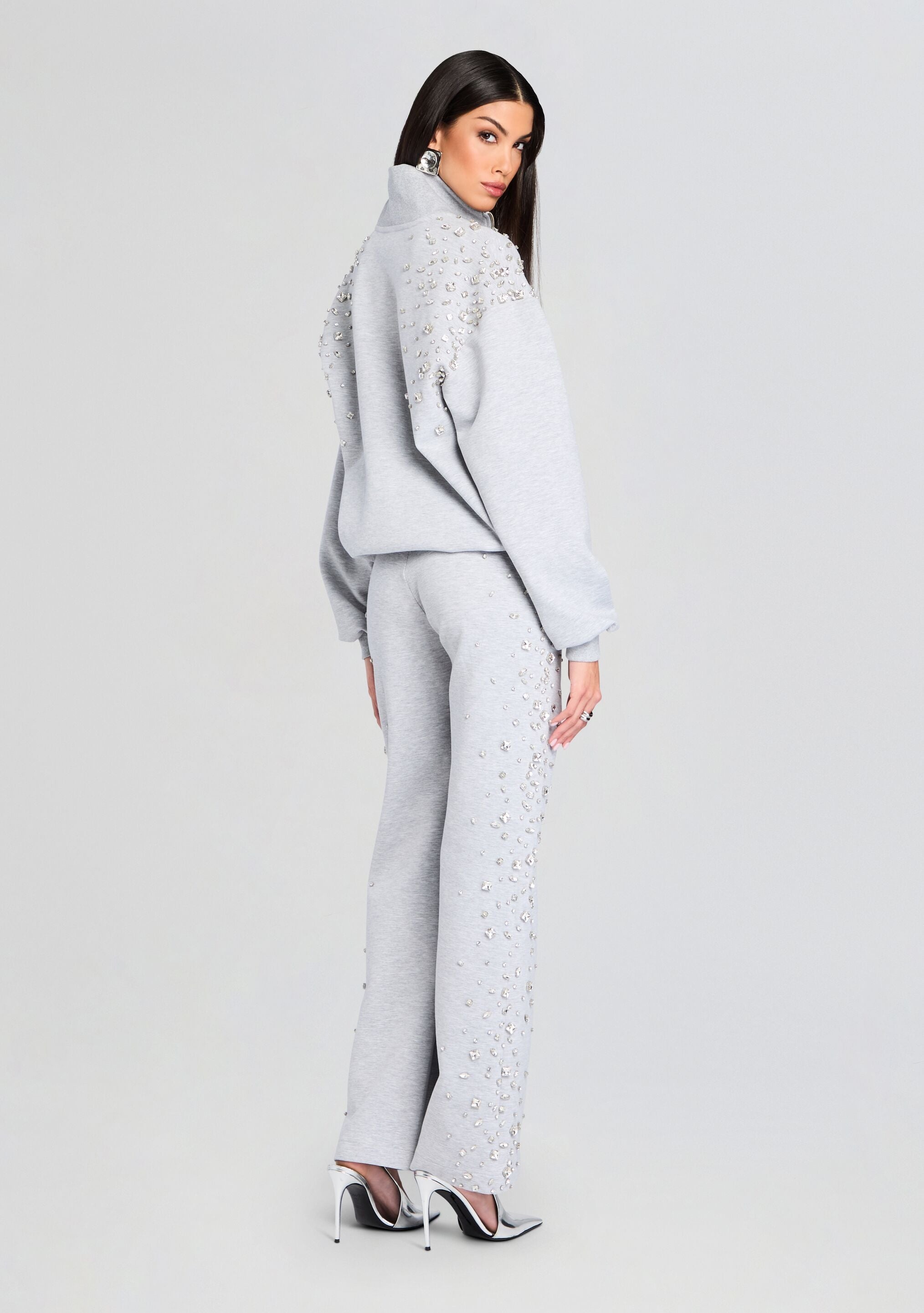 CARSYN EMBELLISHED SWEATPANT - 5