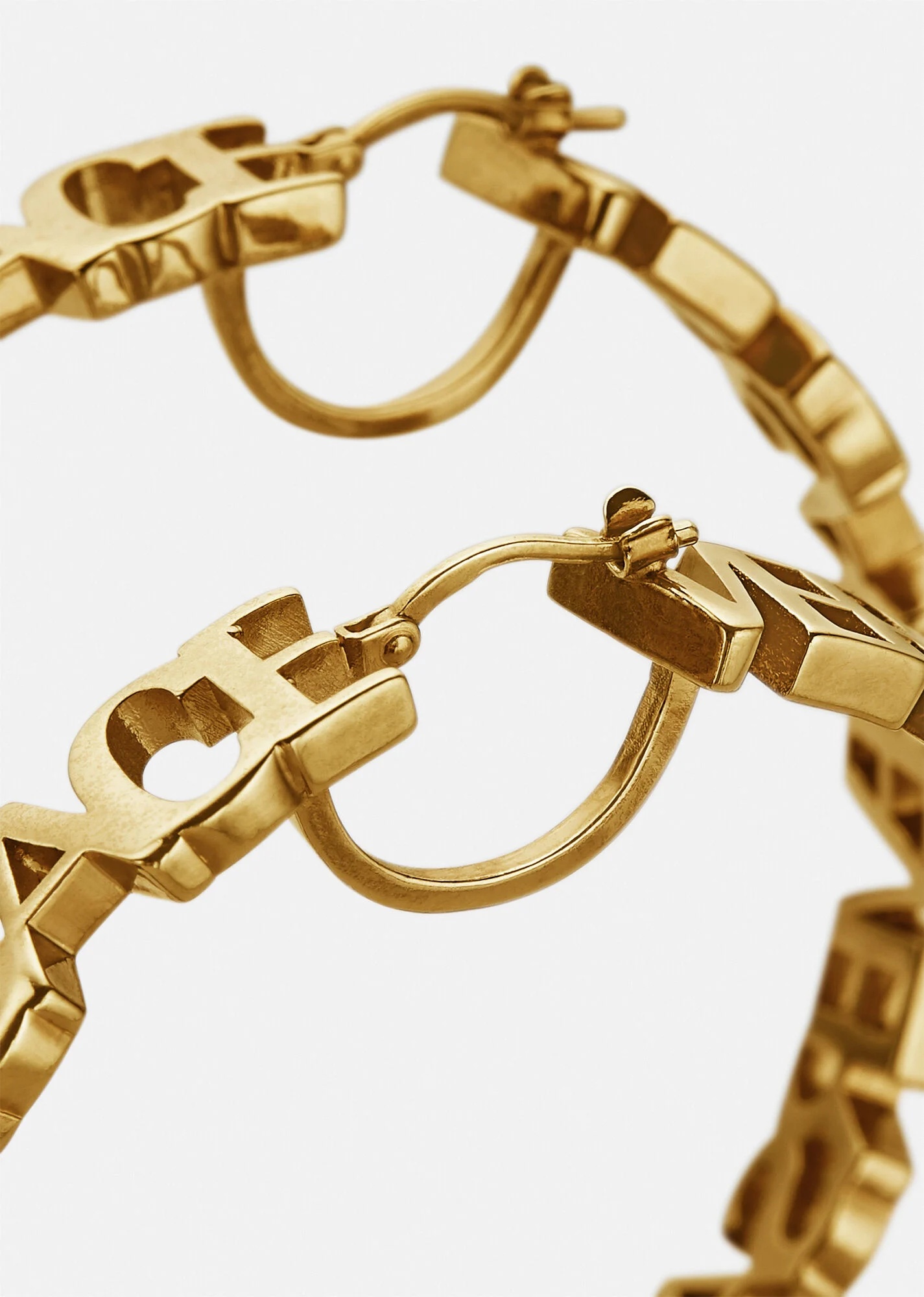Logo Hoop Earrings - 2
