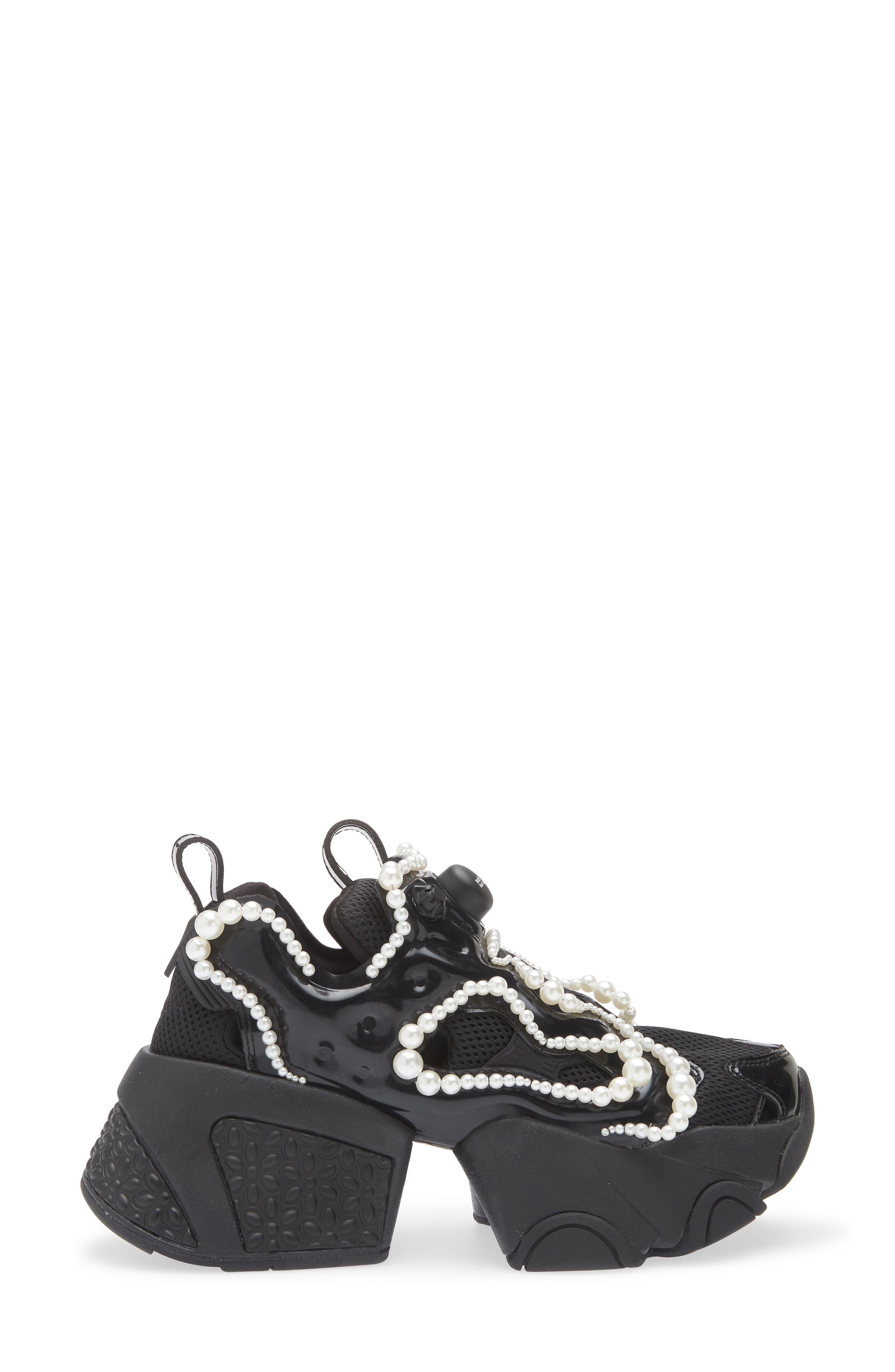 Noir Kei Ninomiya x Reebok Instapump Fury Platform Sneaker in Black at Nordstrom - 3
