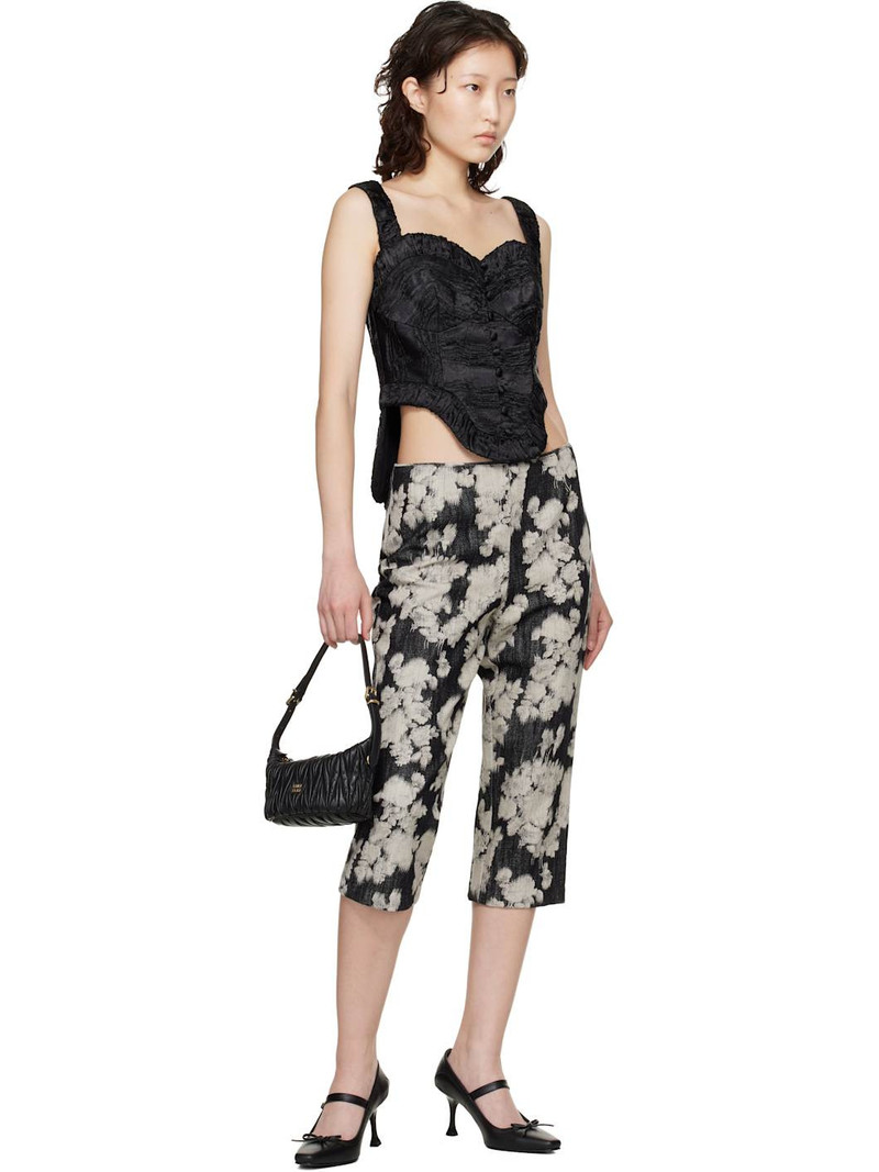 ANNA SUI Black Corset Top outlook