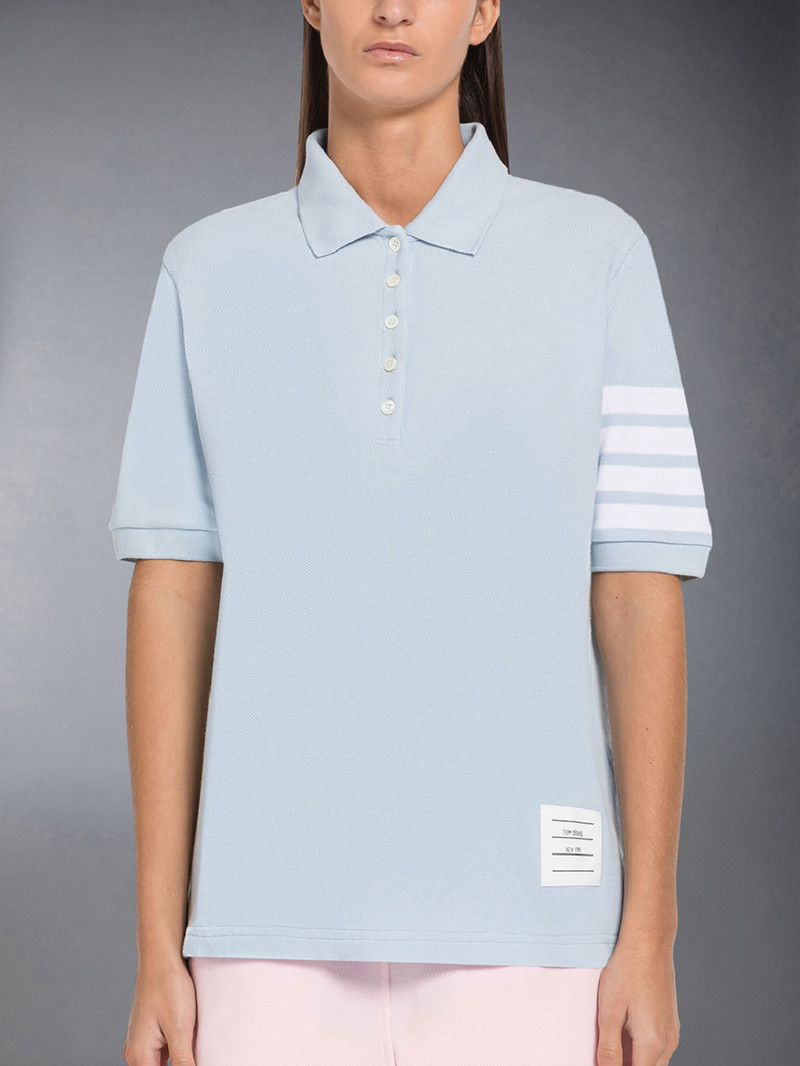 Classic Pique 4-Bar Short Sleeve Polo - 1