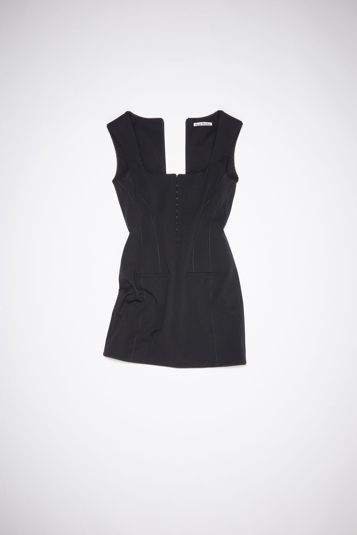 Sleeveless dress - Black - 5