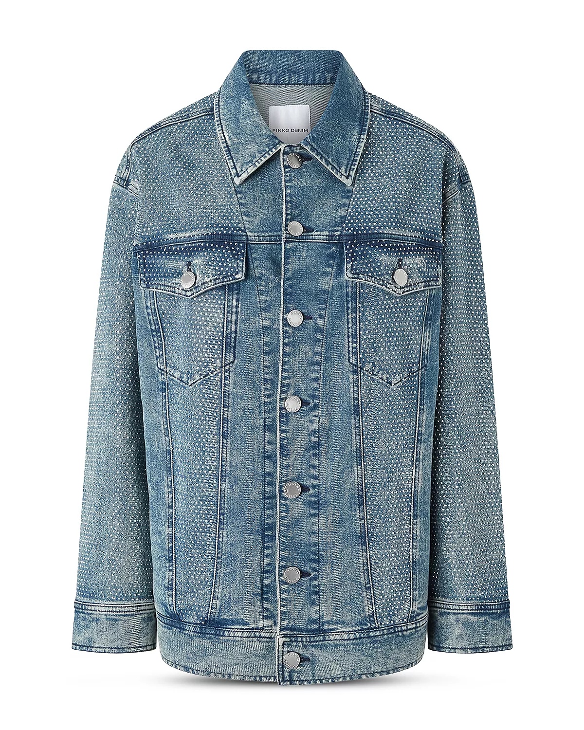 Dakar Giubbino Embellished Denim Jacket - 5