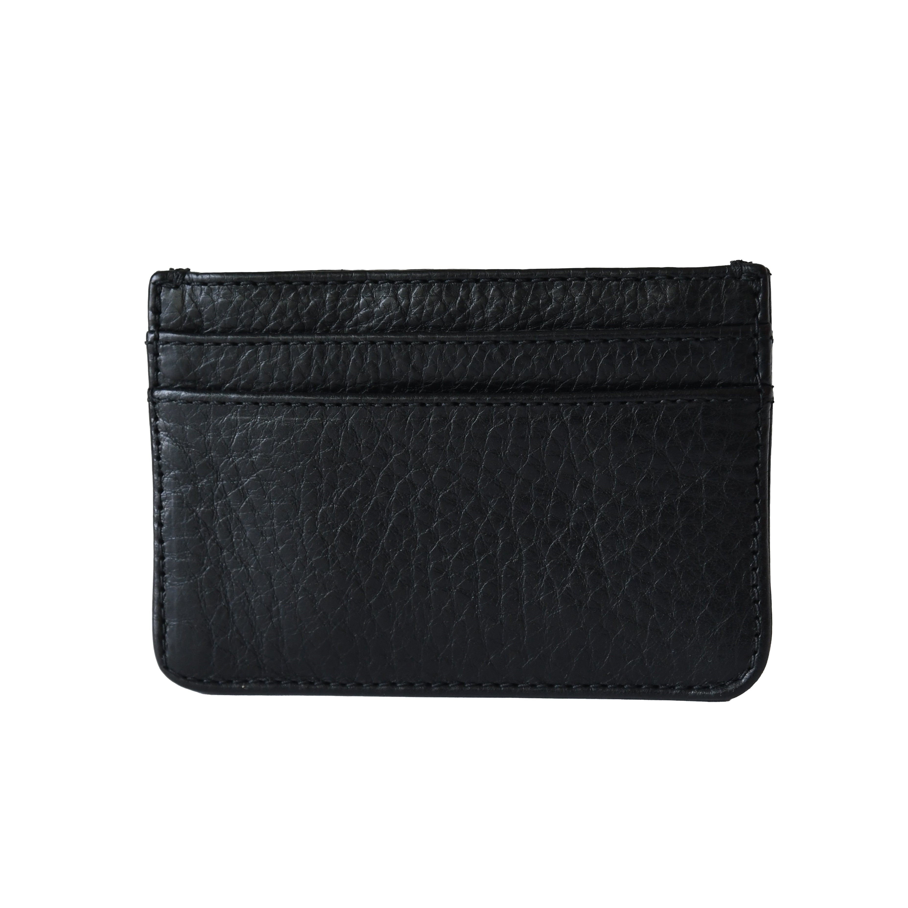 Chrome Hearts Leather Card holder Black - 2