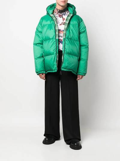 Marni reversible padded hooded coat outlook