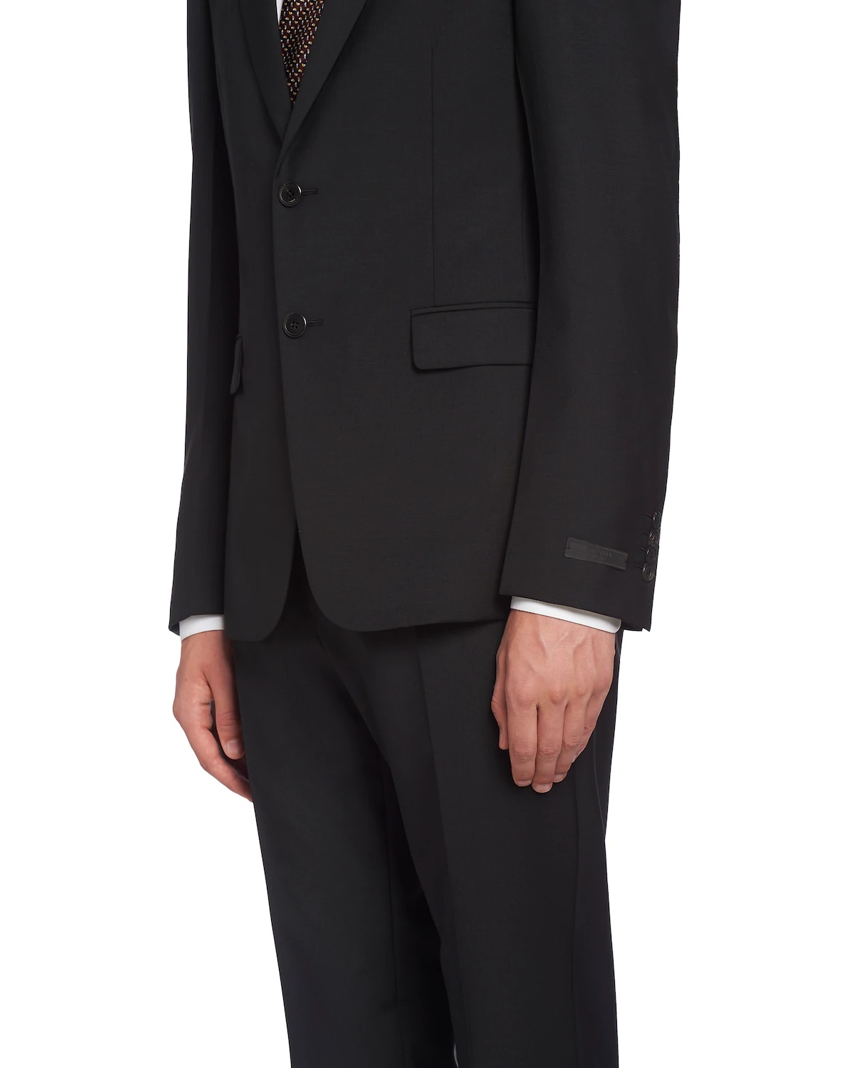 Single Breasted Wool And Mohair Suit - 5