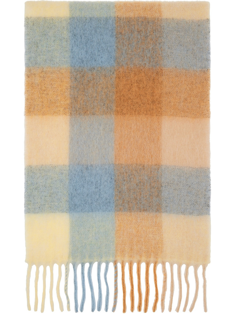 Holzweiler Blue & Brown Fresia Scarf outlook