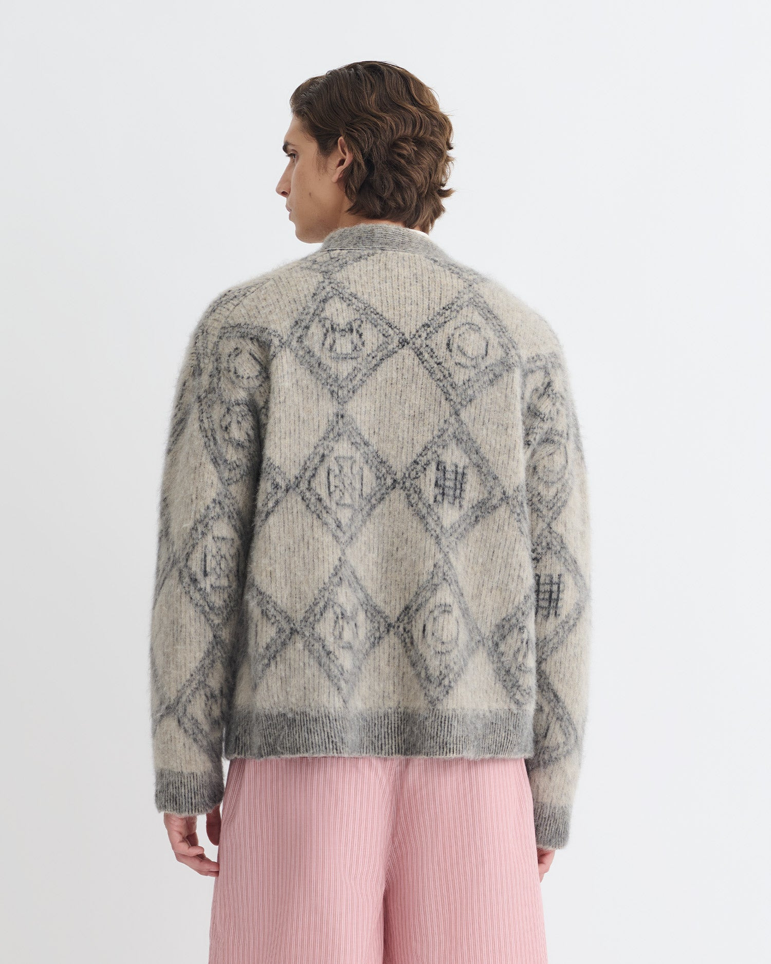 Brushed Alpaca Cardigan - 3