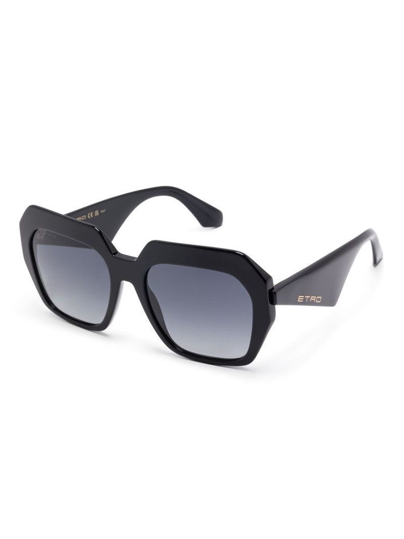 Etro geometric-frame sunglasses outlook