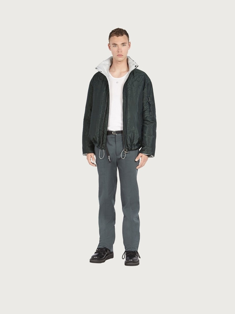 FEATHER QUILTED BLOUSON 6