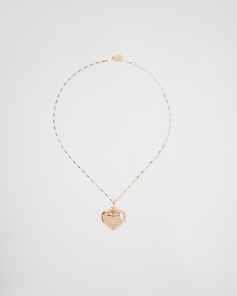 Eternal Gold small pendant necklace in yellow gold 1