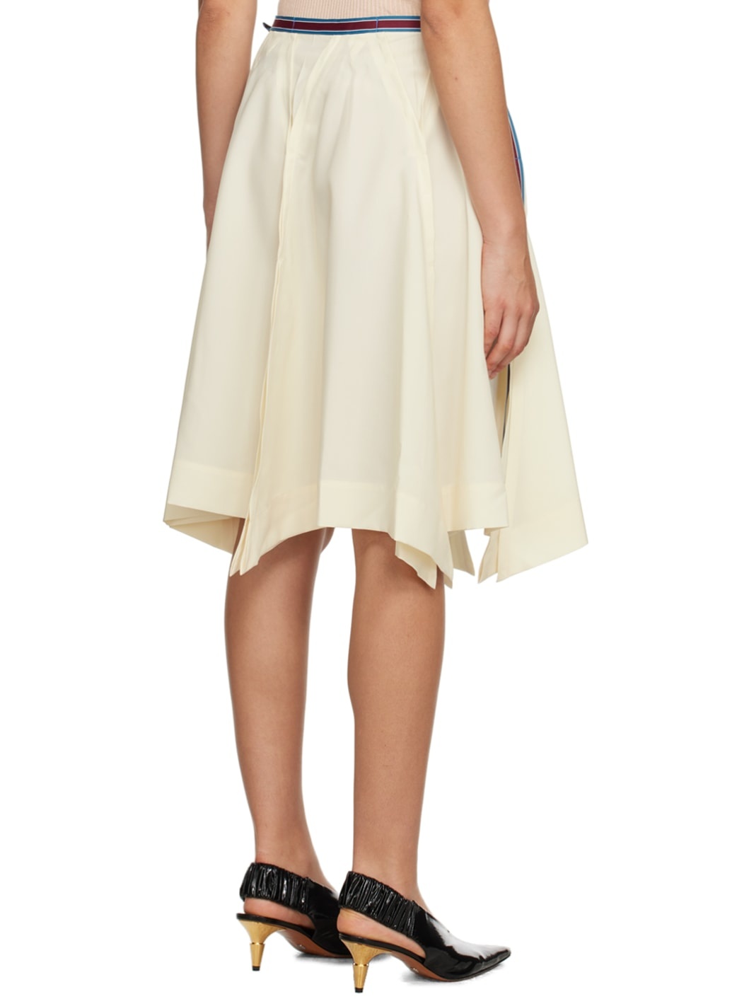 Off-White Zoetrope Midi Skirt - 3