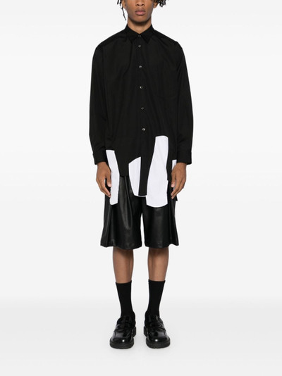 Comme des Garçons Homme Plus unique hem long shirt outlook