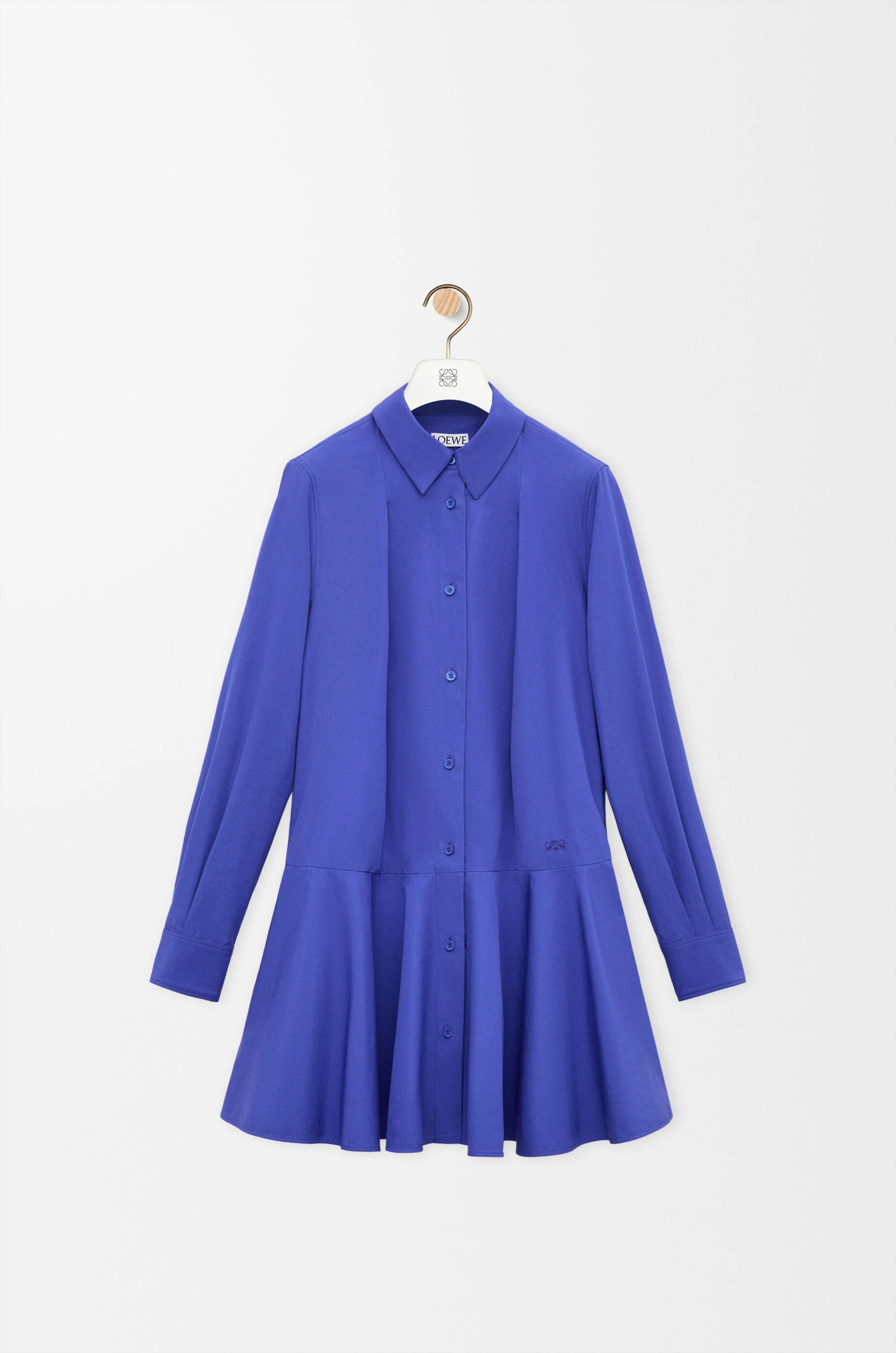 Shirt dress in cotton - 1