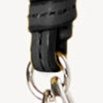 The Row Key Charm in Leather outlook