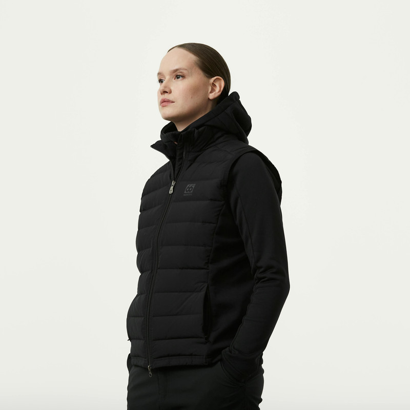 66°NORTH Ok Down and fleece vest outlook