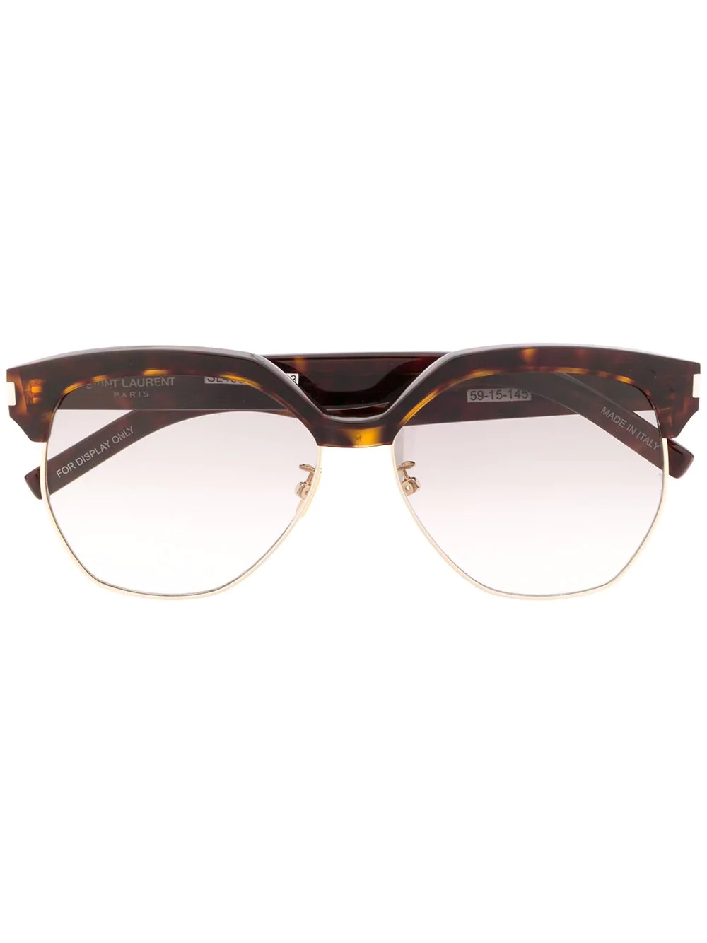 SL 408 Clubmaster-frame sunglasses - 1