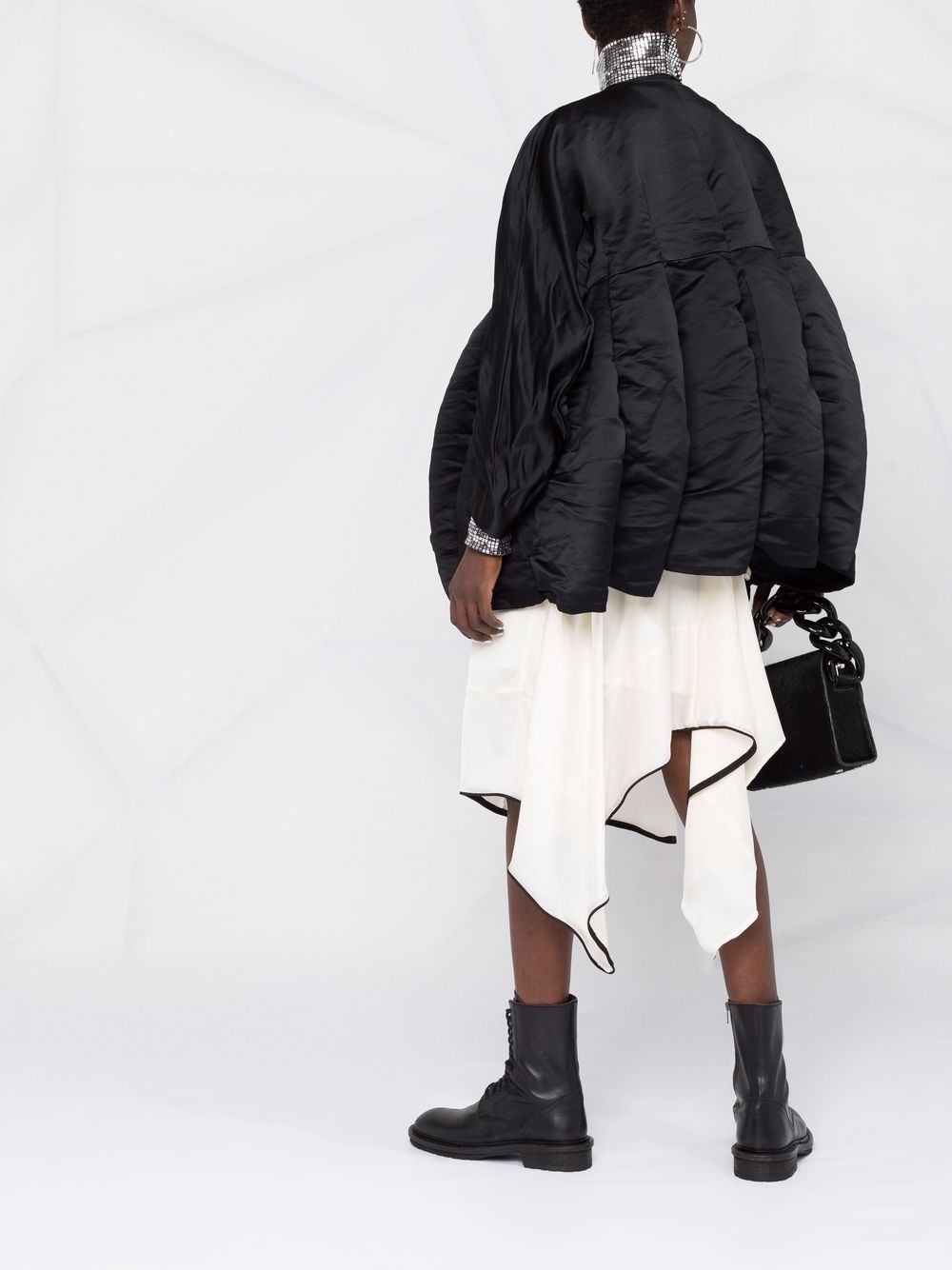 oversize crease-effect jacket - 6