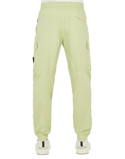 Stone Island 31303 GARMENT-DYED STRETCH COTTON TELA 'PARACADUTE'  LIGHT GREEN outlook