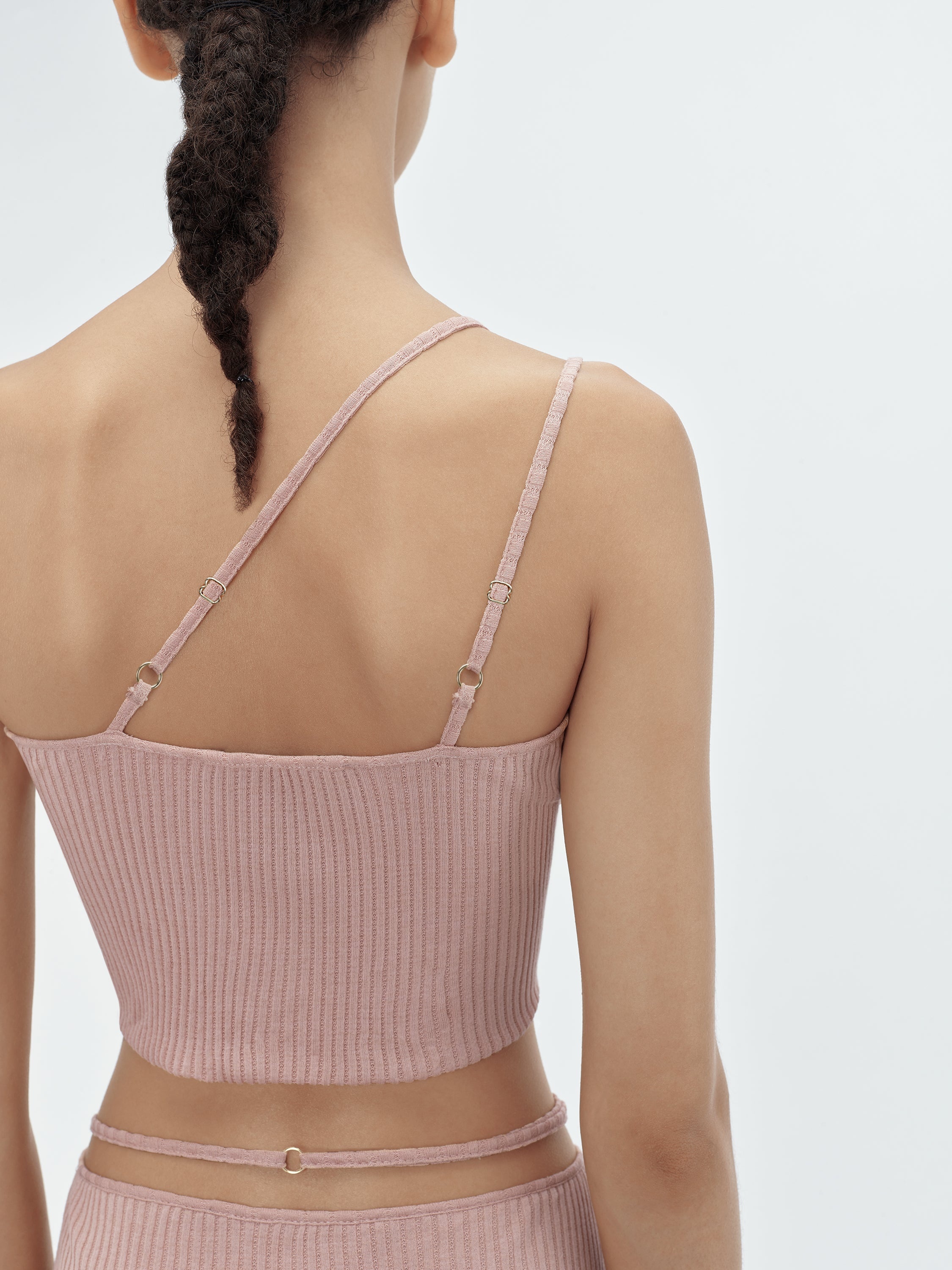 VERTICAL AMIRI ASYMMETRIC TOP - 7