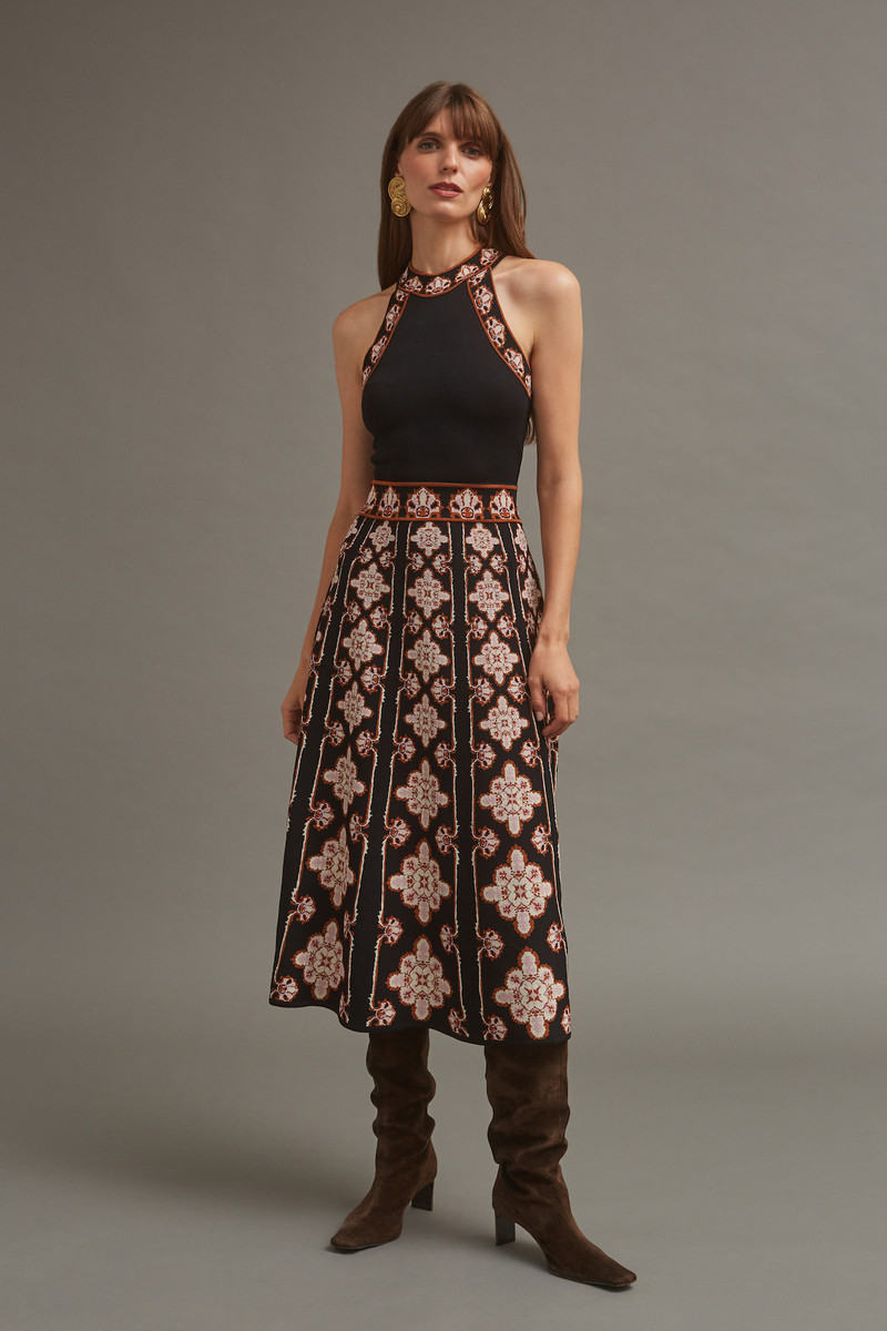 Cara Cara Sandrinna Dress
A Swooshy Jacquard Knit Dress outlook