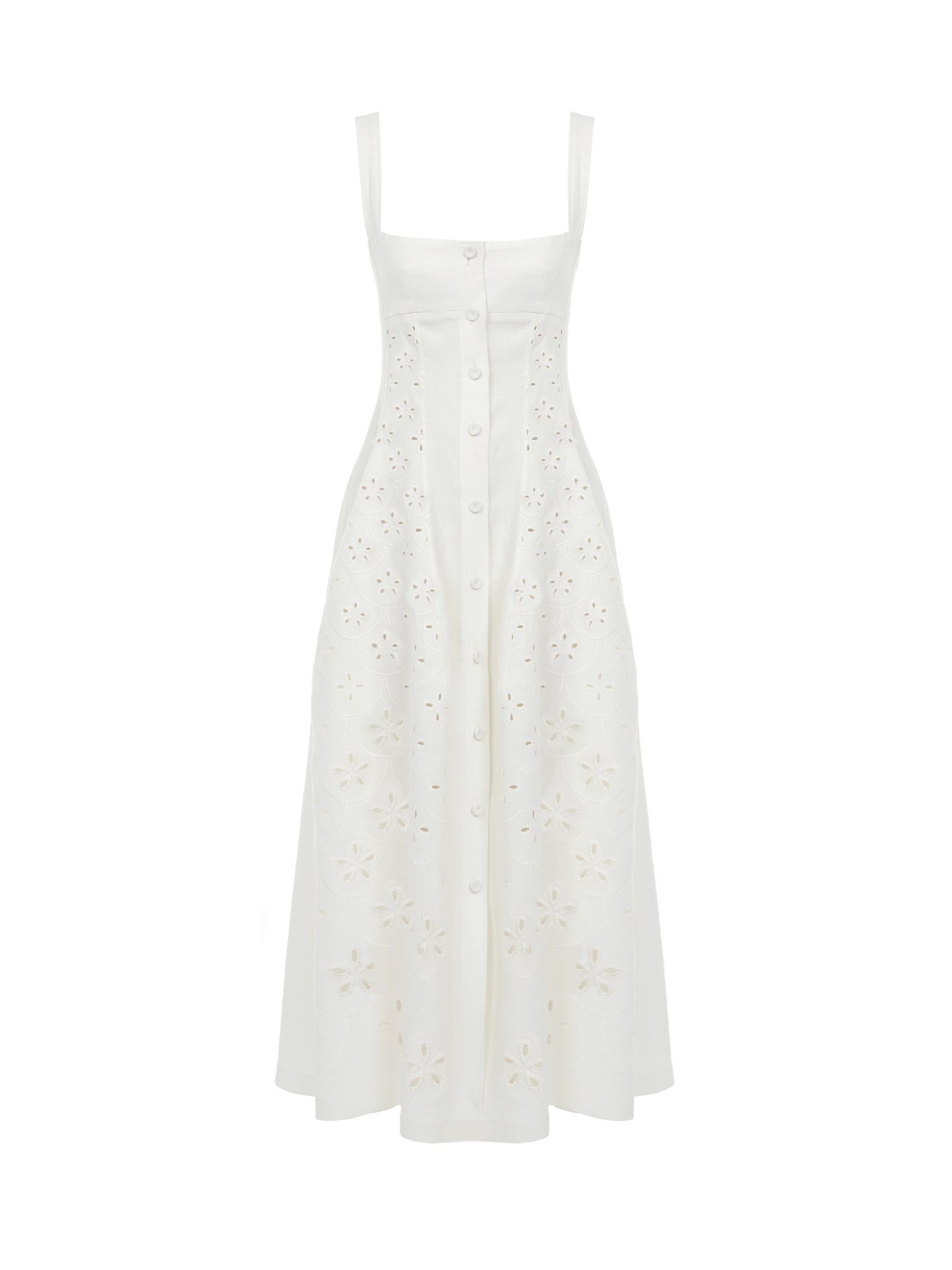 SLEEVELESS MIDI DRESS - 1