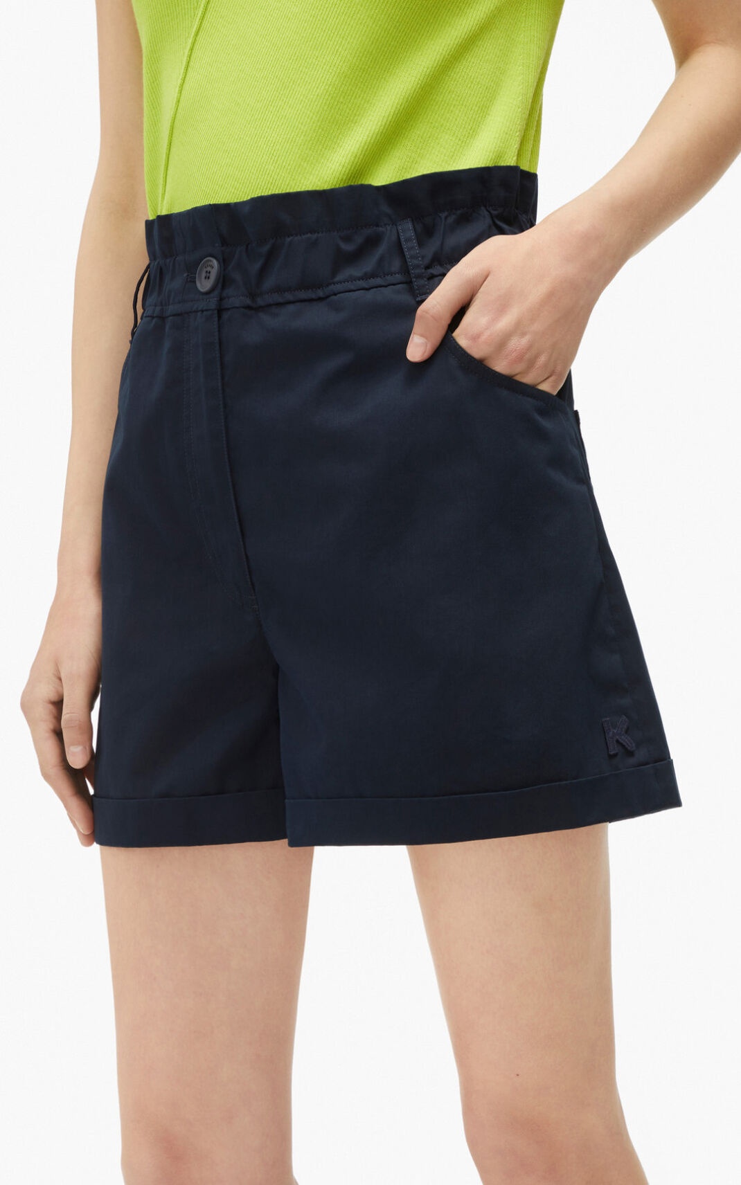 High-waisted shorts - 4