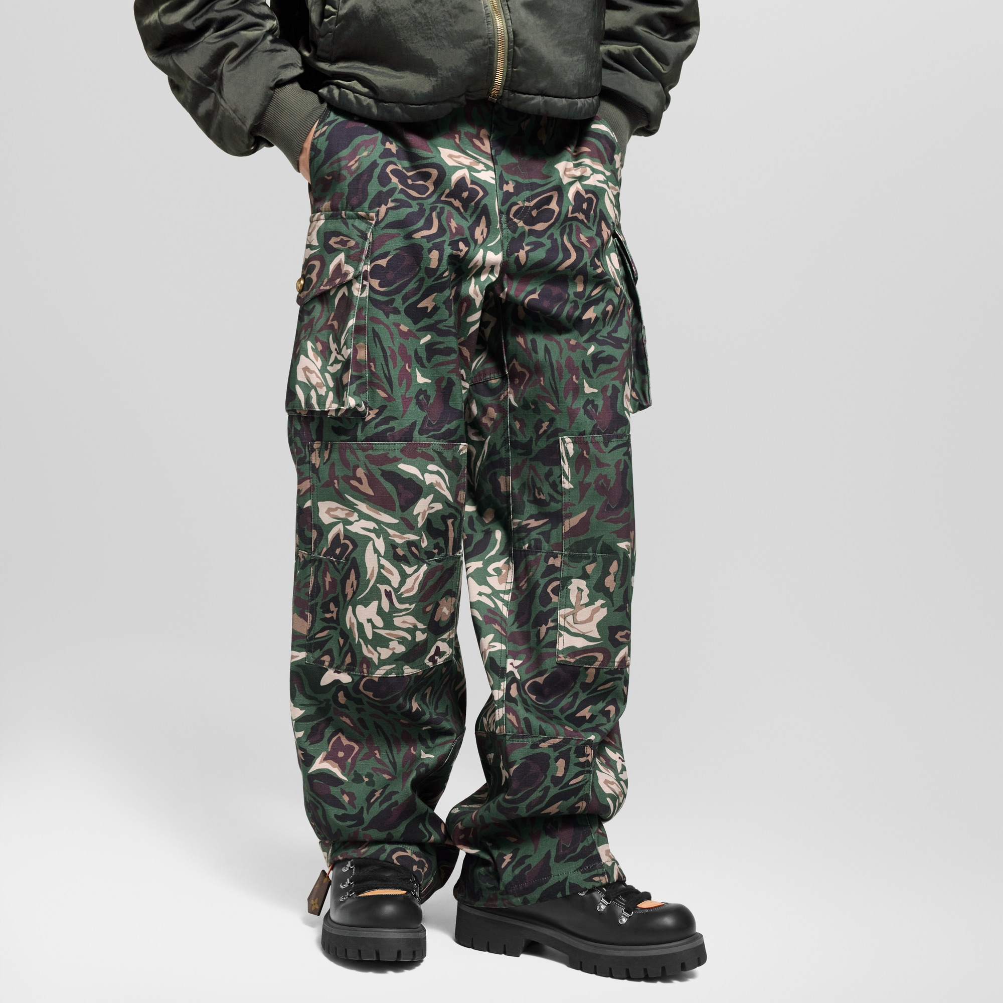 Multi Pocket Cargo Pants - 2