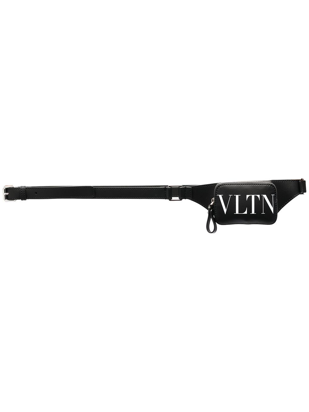 VLTN logo print mini belt bag - 1