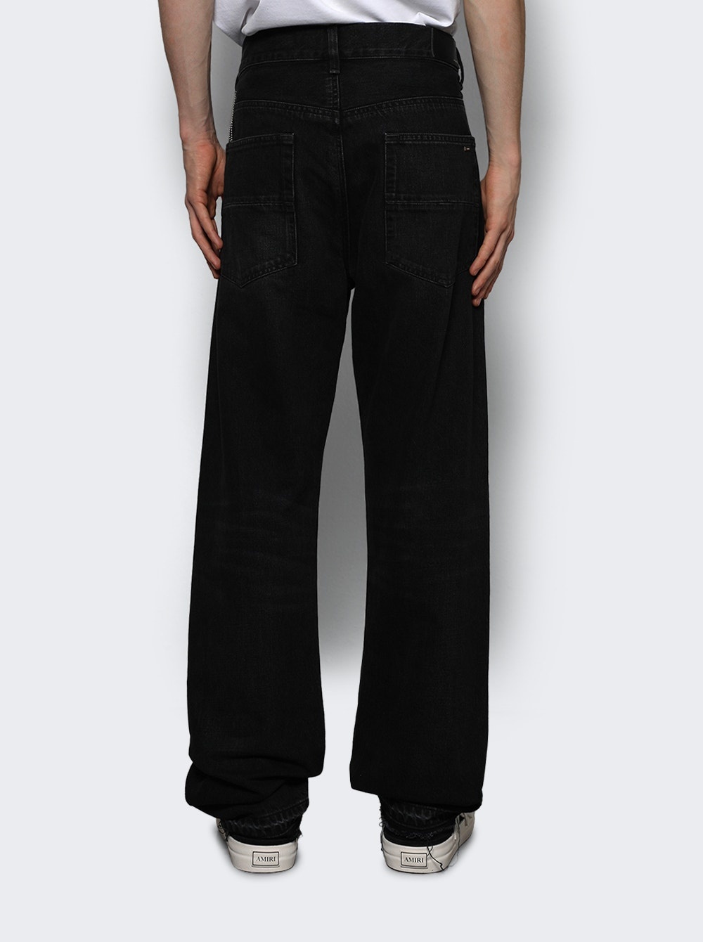 Released Hem Straight Jean Vintage Black - 5