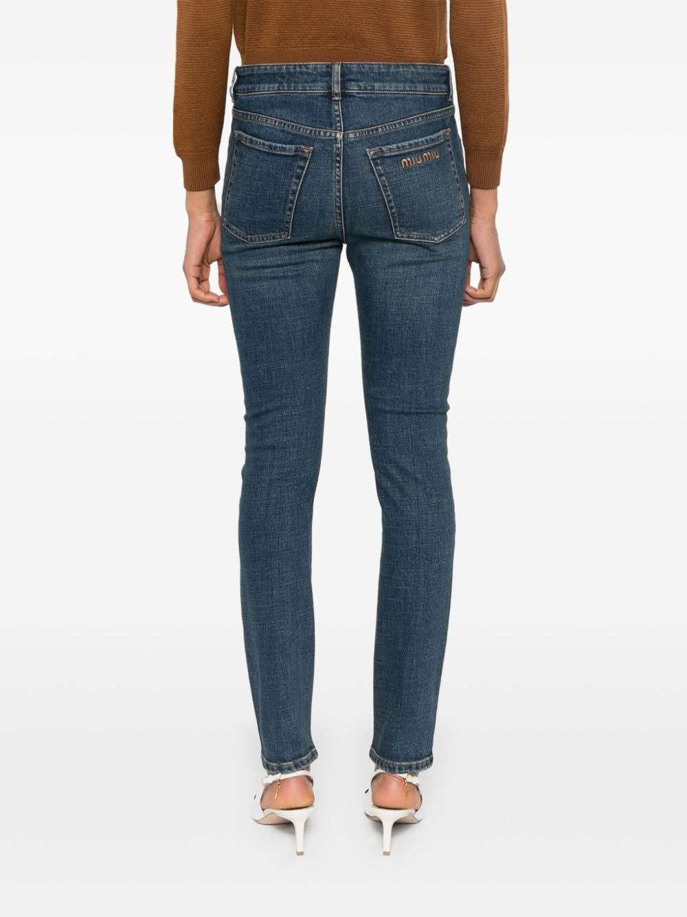 cropped jeans - 4