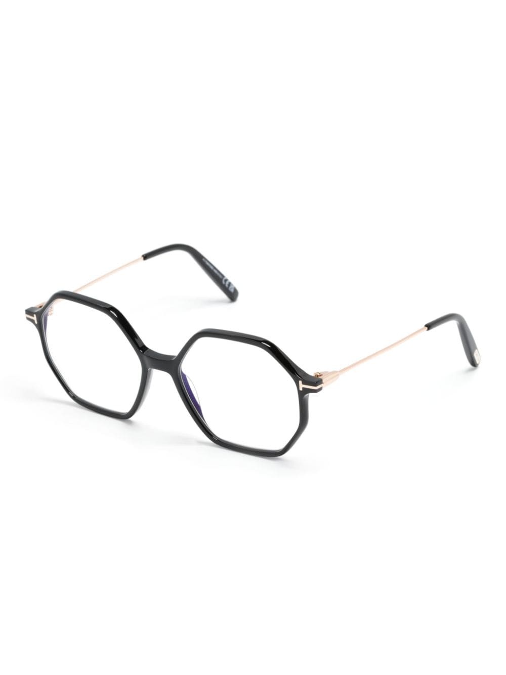 geometric-frame glasses - 2