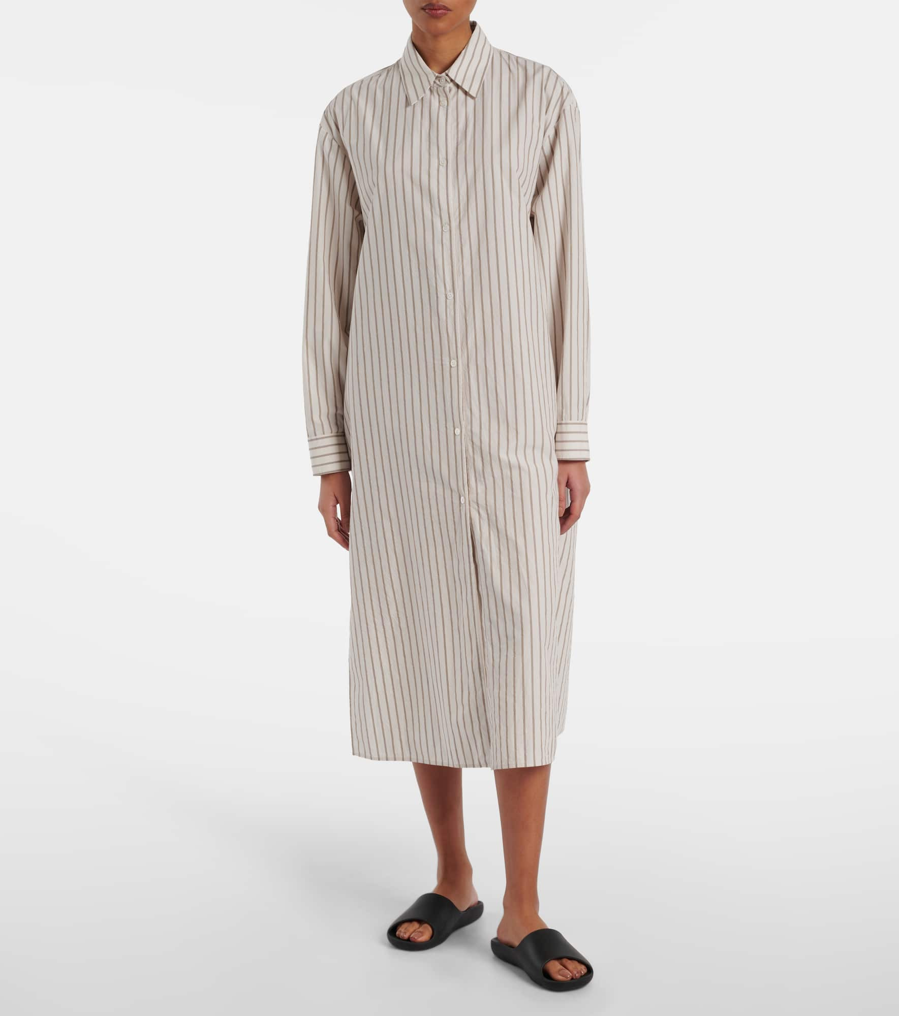 Chihiro striped cotton shirt dress - 2