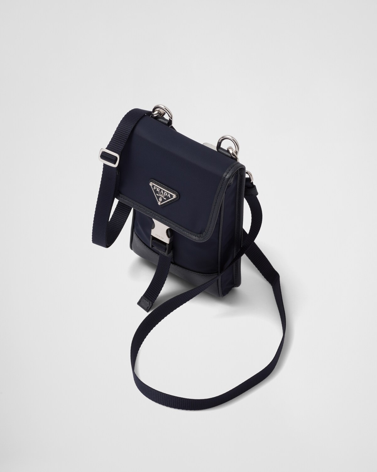 Re-Nylon and Saffiano leather smartphone case - 3