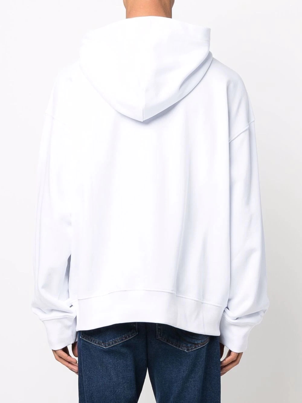 logo-patch long-sleeve hoodie - 4