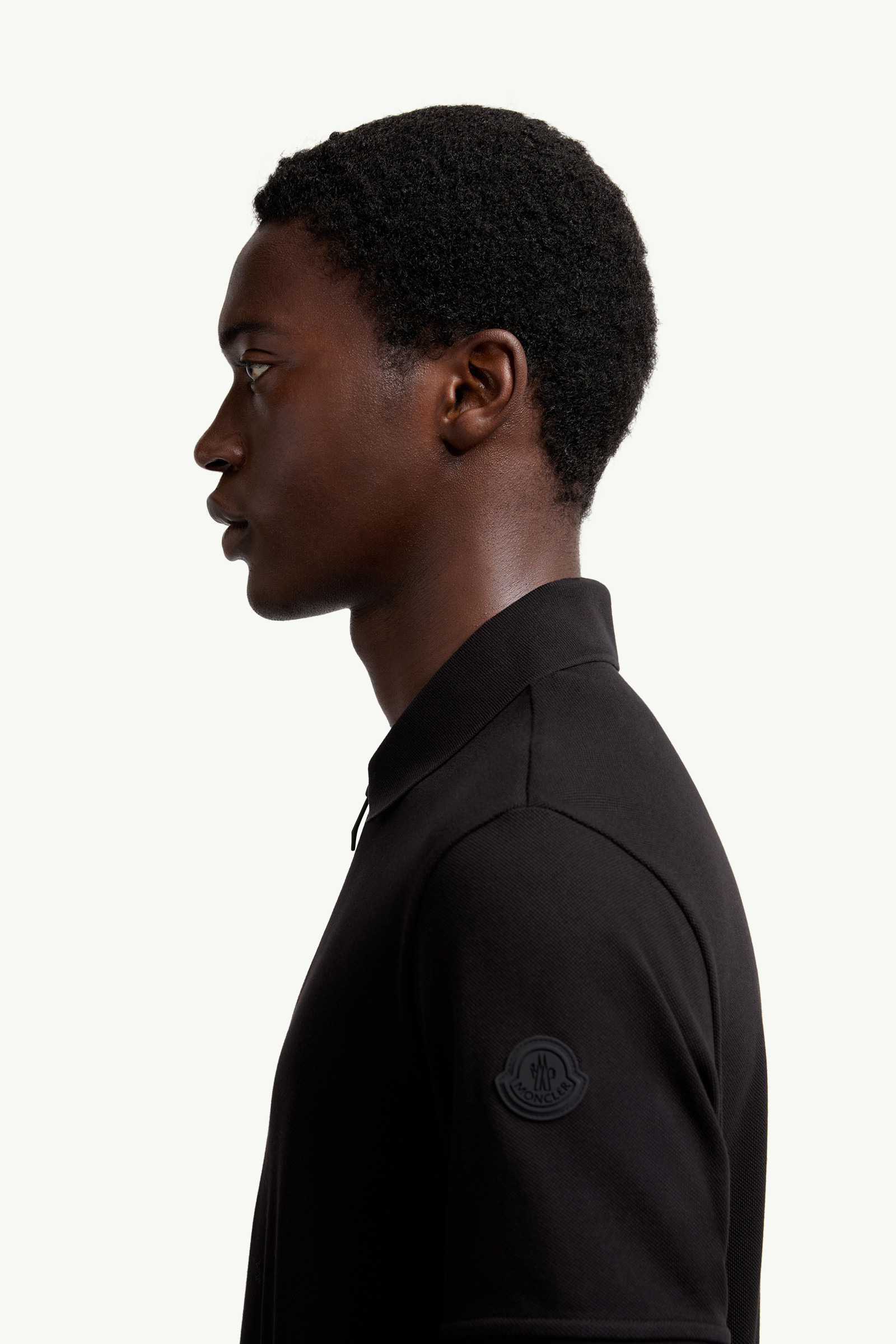 Logo Patch Cotton Piquet Polo Shirt - 4