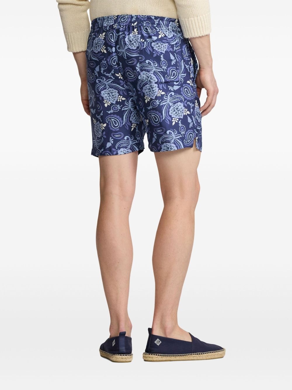 paisley-print swim shorts - 5