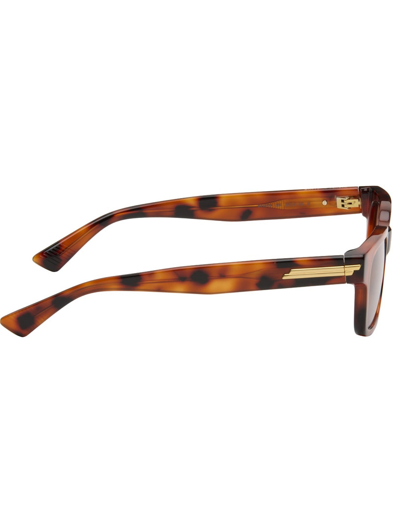 Bottega Veneta Brown Ribbon Stretch Sunglasses outlook