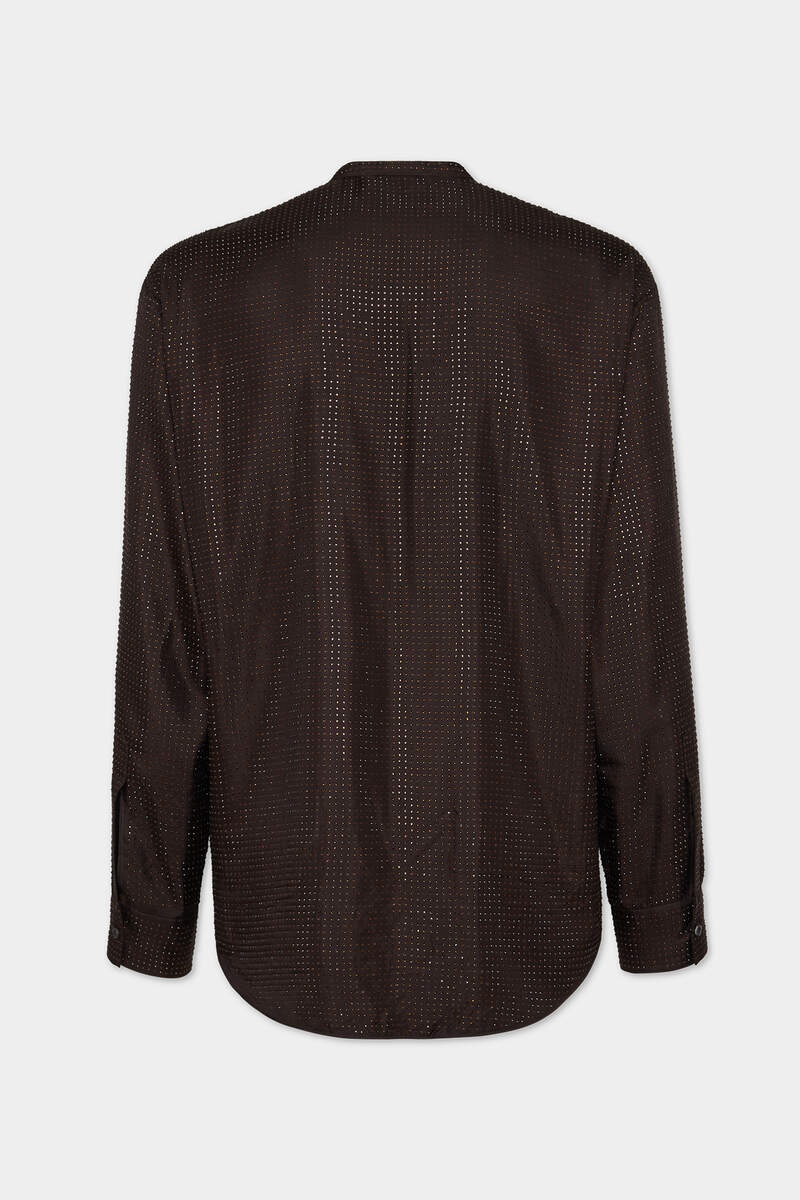SPARKLING TINY COLLAR SHIRT - 2