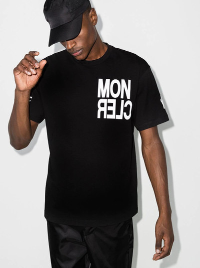 Moncler Grenoble lettering logo print T-shirt outlook