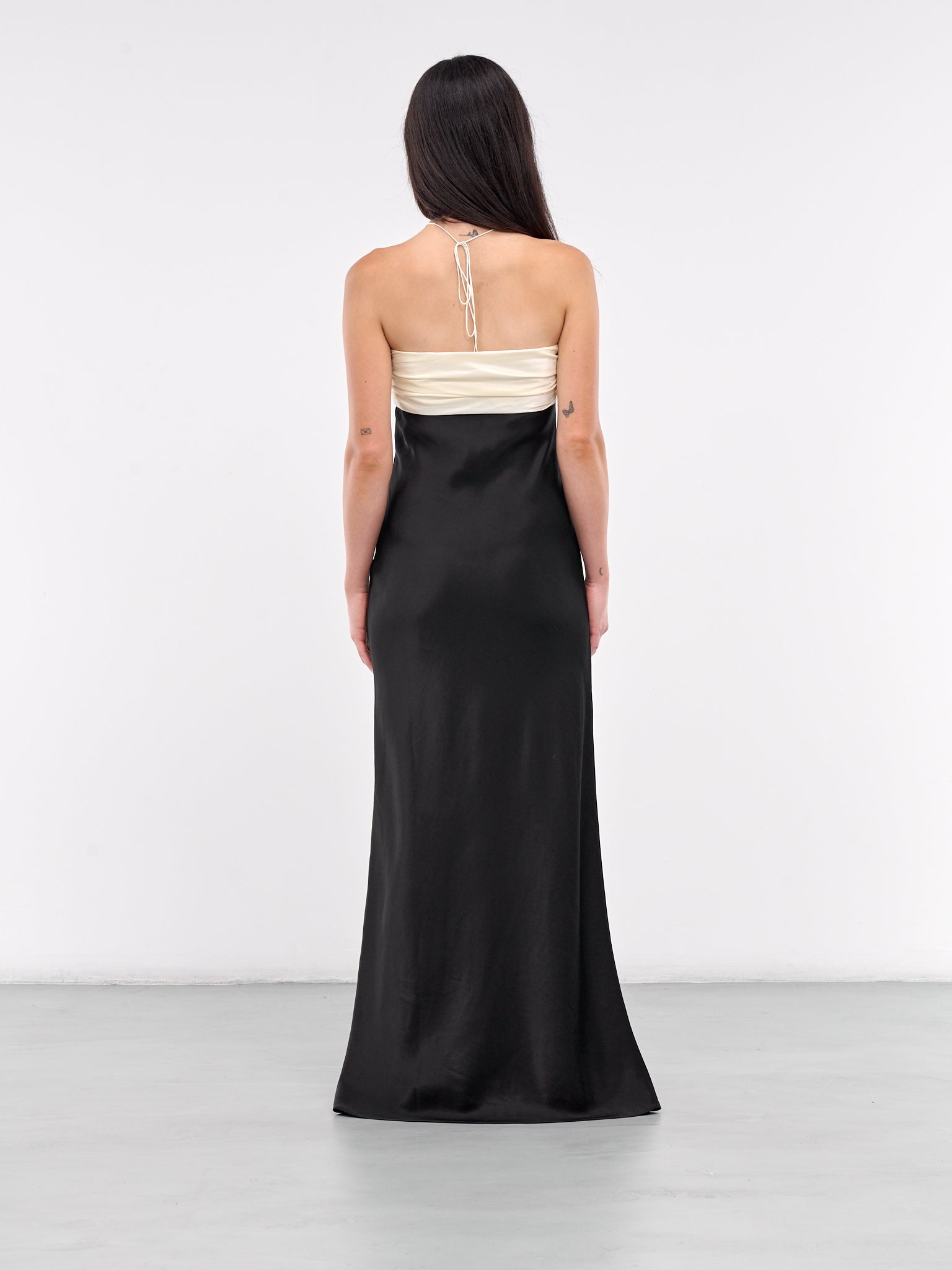 Halterneck Maxi Dress - 3