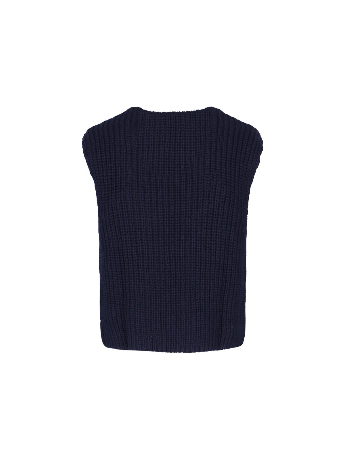 'INTACT' SLEEVELESS SWEATER - 3