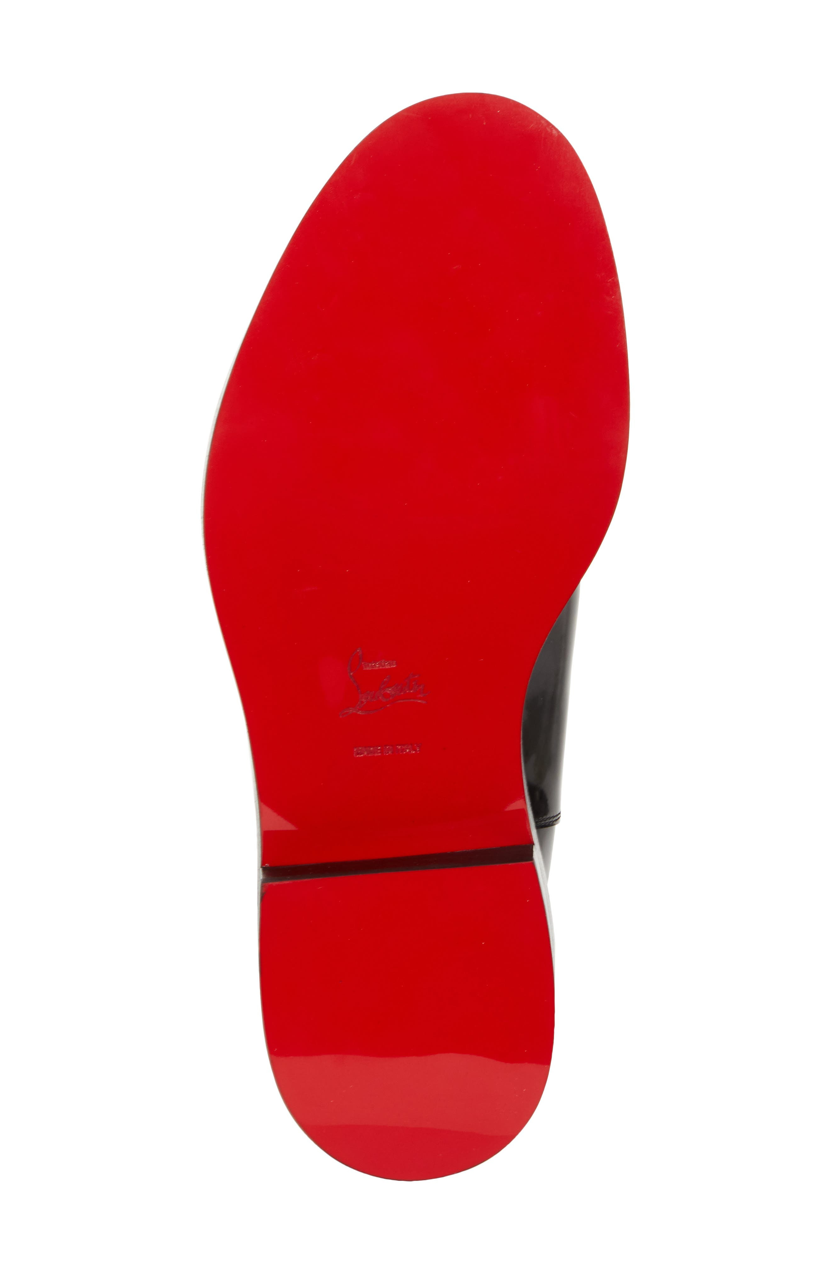 Christian Louboutin Battersea Spiked Cap Toe Chelsea Boot in Black at Nordstrom - 6